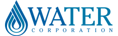 Logotipo de la corporación del agua 236x73